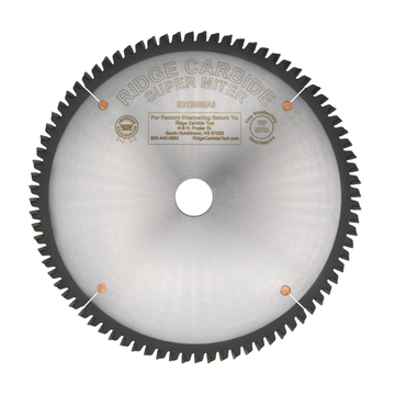 Ridge Carbide 260MM X 80T AR 4+1 30MM -2 HK 1.8 / 2.5 M5 TIP RS1000 MITER BLADE FESTOOL KAPEX