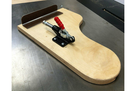 Izzy Swan Clamp-On Table Saw Infeed Saddle Extension
