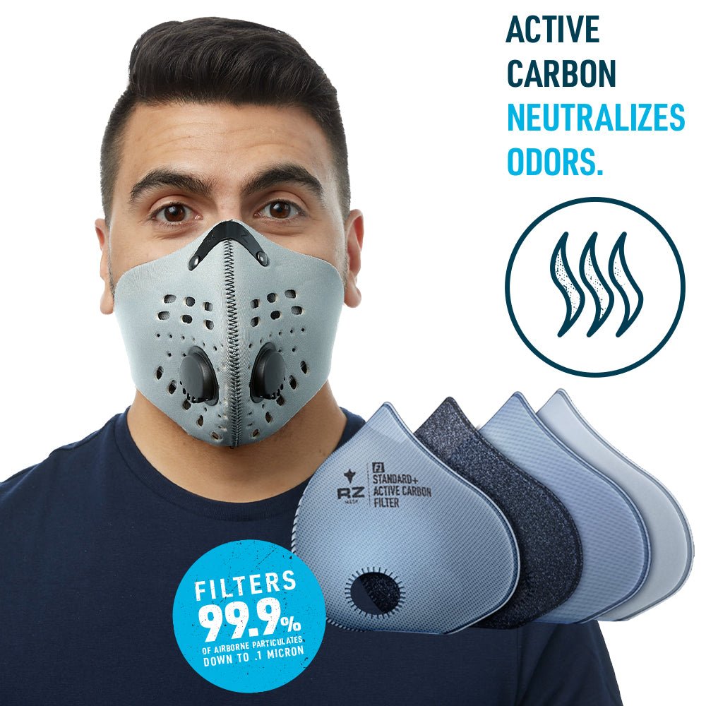 M1 NEOPRENE MASK - TITANIUM