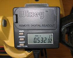 Digital Readout for Planers