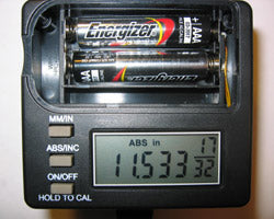 Digital Readout for Planers