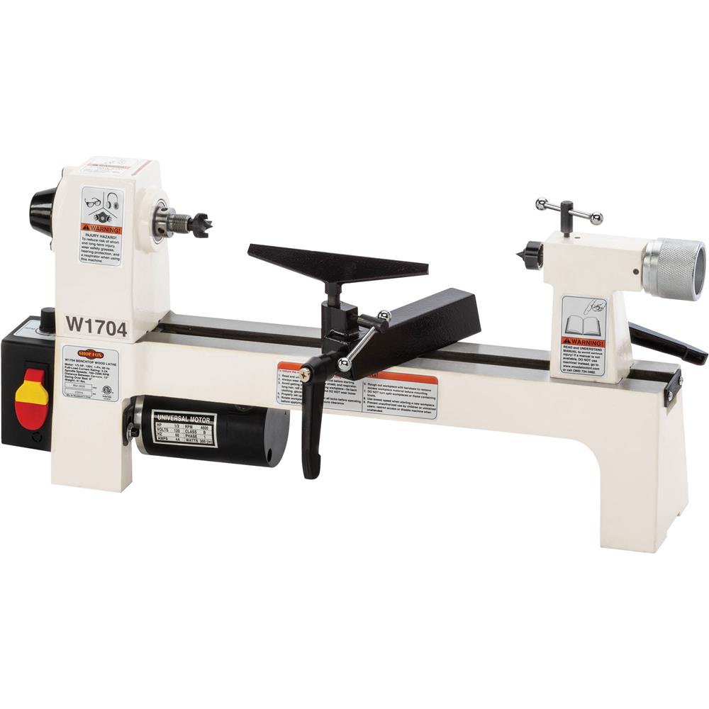 Shop Fox 8" x 13" Benchtop Wood Lathe