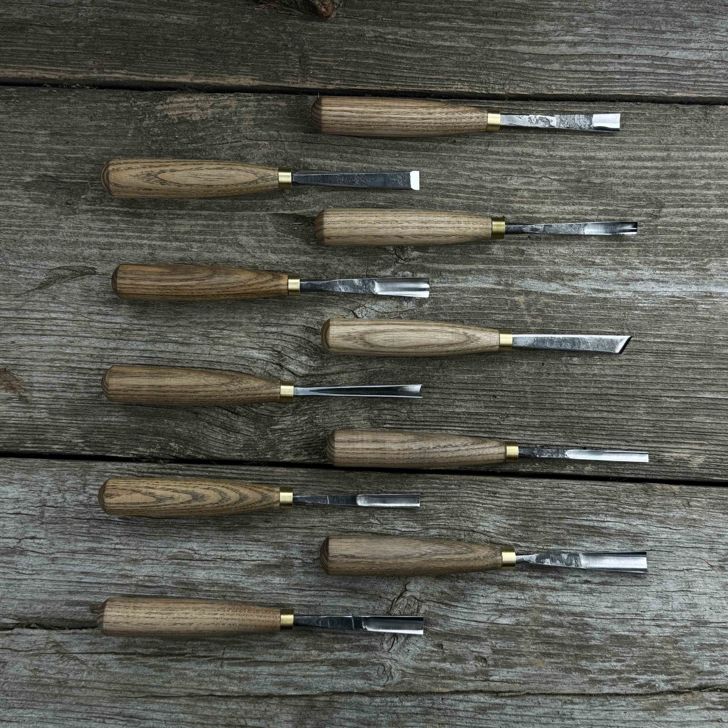 10-Piece Wood Carving Chisel & Gouge Set