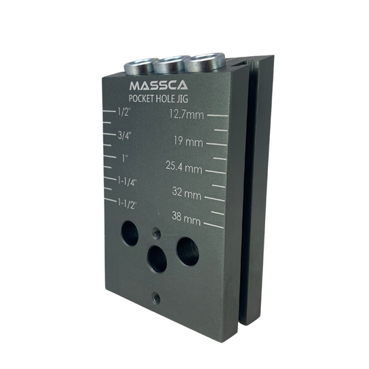 Massca Triple Pilot Hole Adapter For Massca M2 PRO & M1 Pocket-Hole Jigs