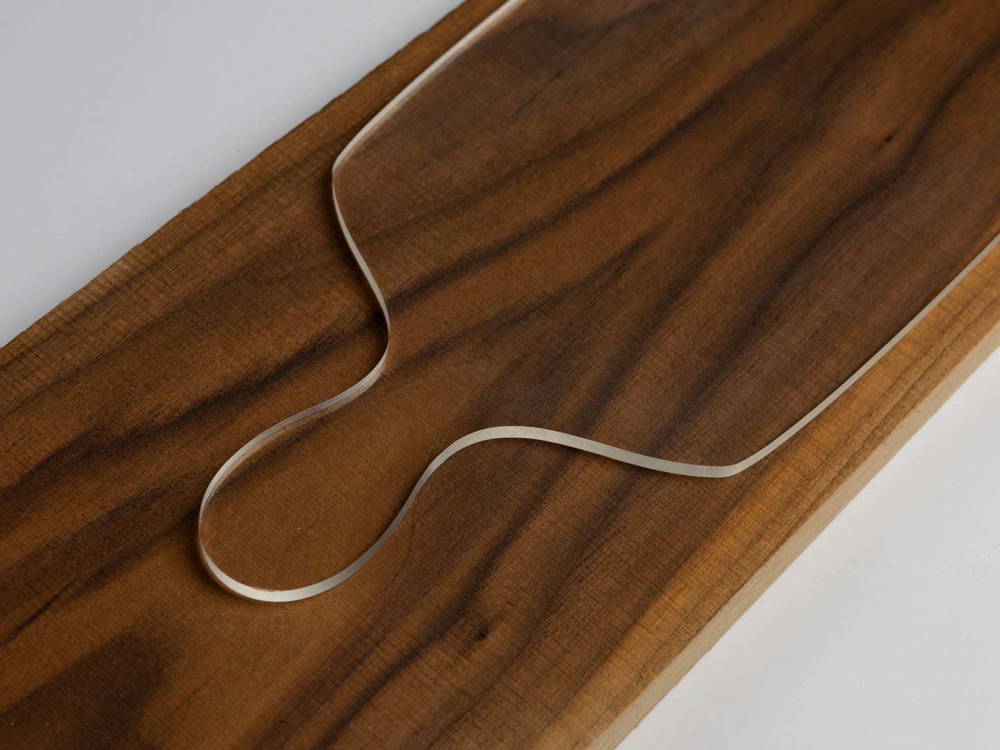 Elongated Loop Cutting Board or Charcuterie Board Acrylic Router Template