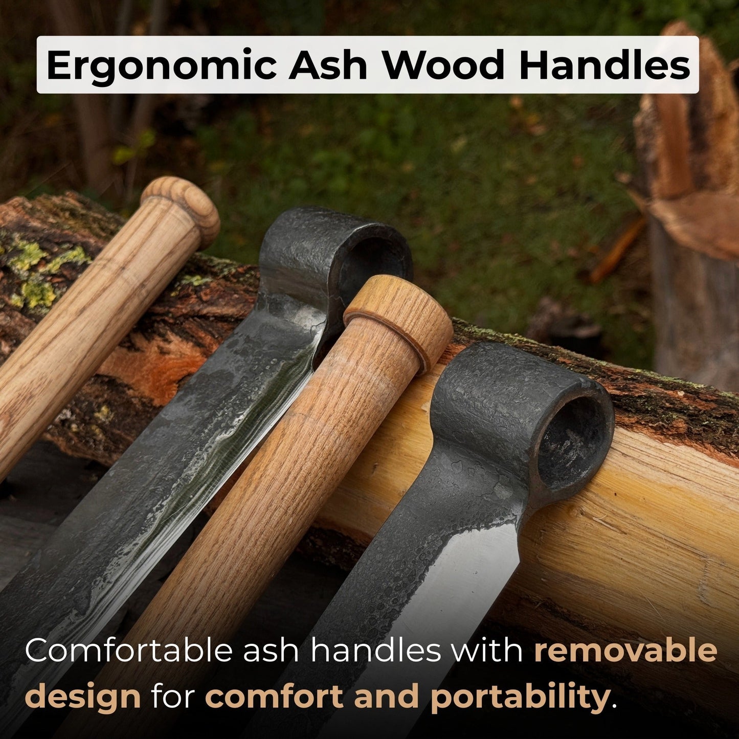 2-Piece Splitting Froe Set - Norfolk Wood Shop