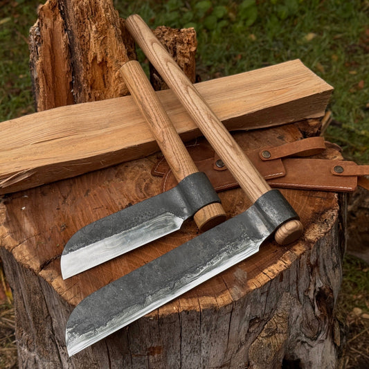 2-Piece Splitting Froe Set - Norfolk Wood Shop
