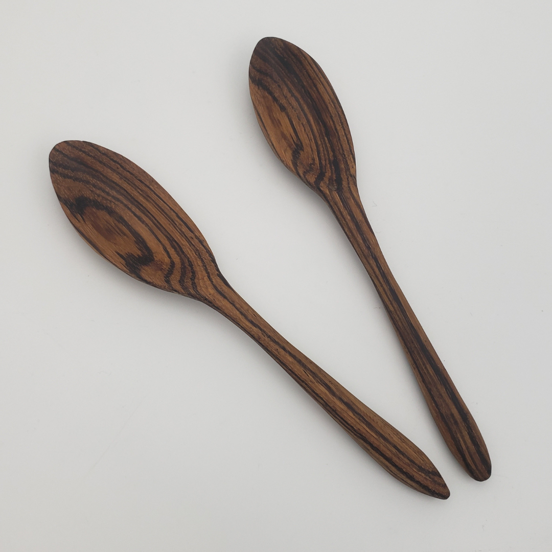 Zebra Wood Spoons