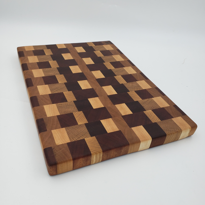 Checkered End Grain Cutting Board