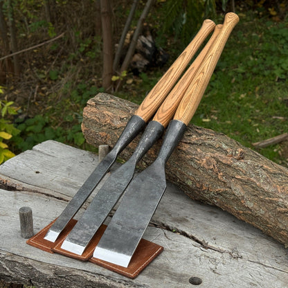 3-Piece Carpenters Slick Chisel Set - Norfolk Wood Shop