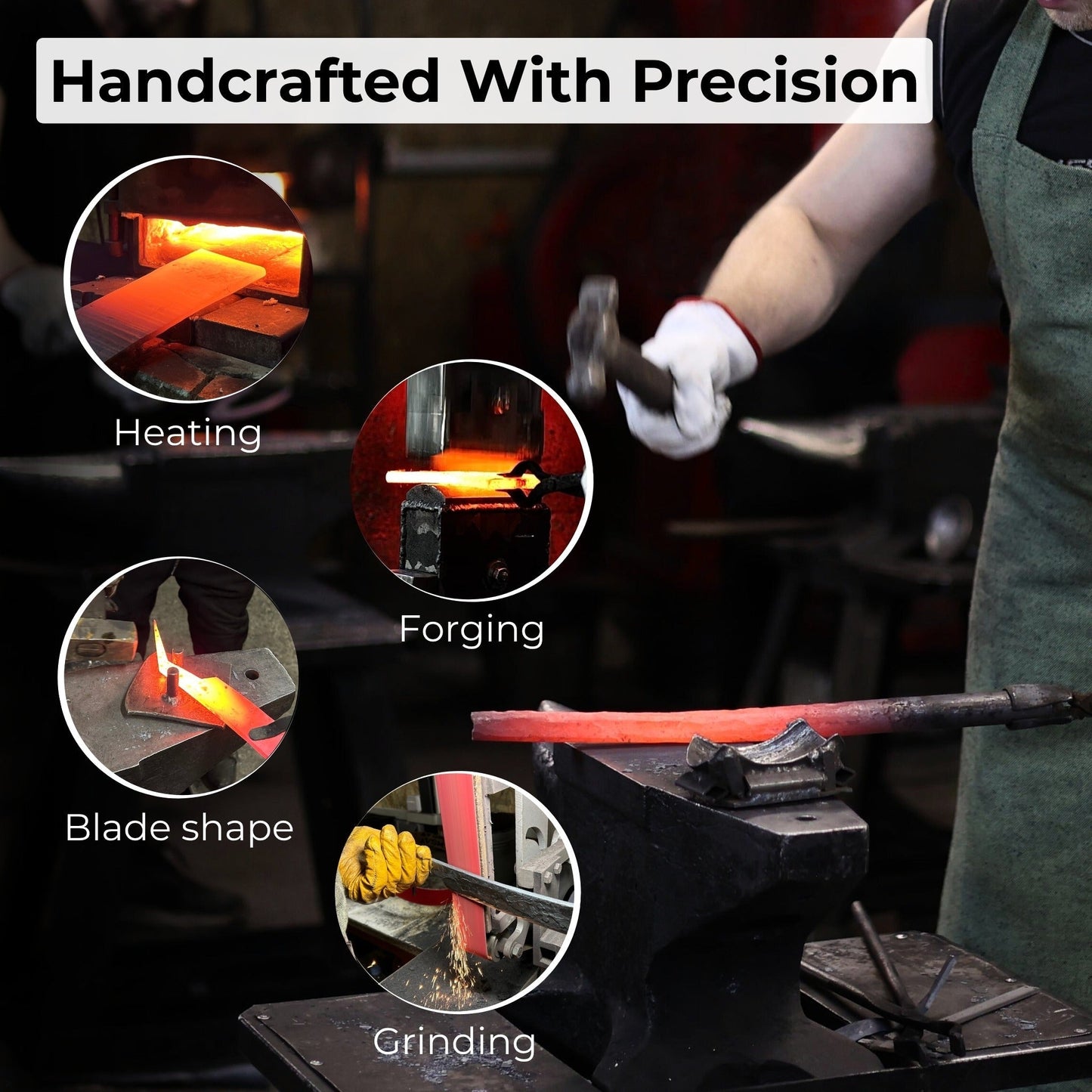 3-Piece Curved Drawknife (Palm Handles) Set