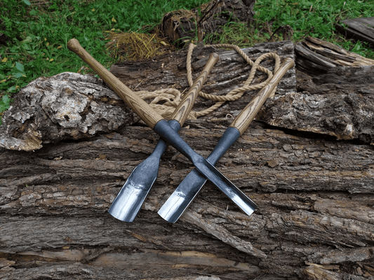 3-Piece Timber Framing Rounded Chisel Set