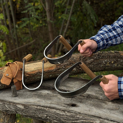 3-Piece Inshave (Half-Rounded Drawknife) Set