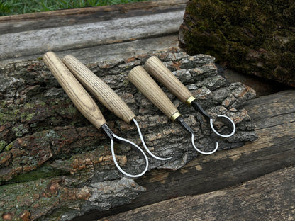 4-Piece Wood Carving Knife Set