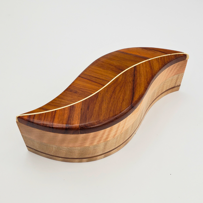 Leaf Box w/ Curly Maple & Granadillo