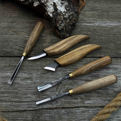 5-Piece Detail Wood Carving Set
