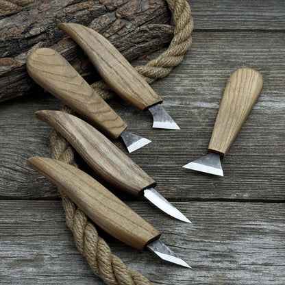5-Piece Whittling Carving Knife Set