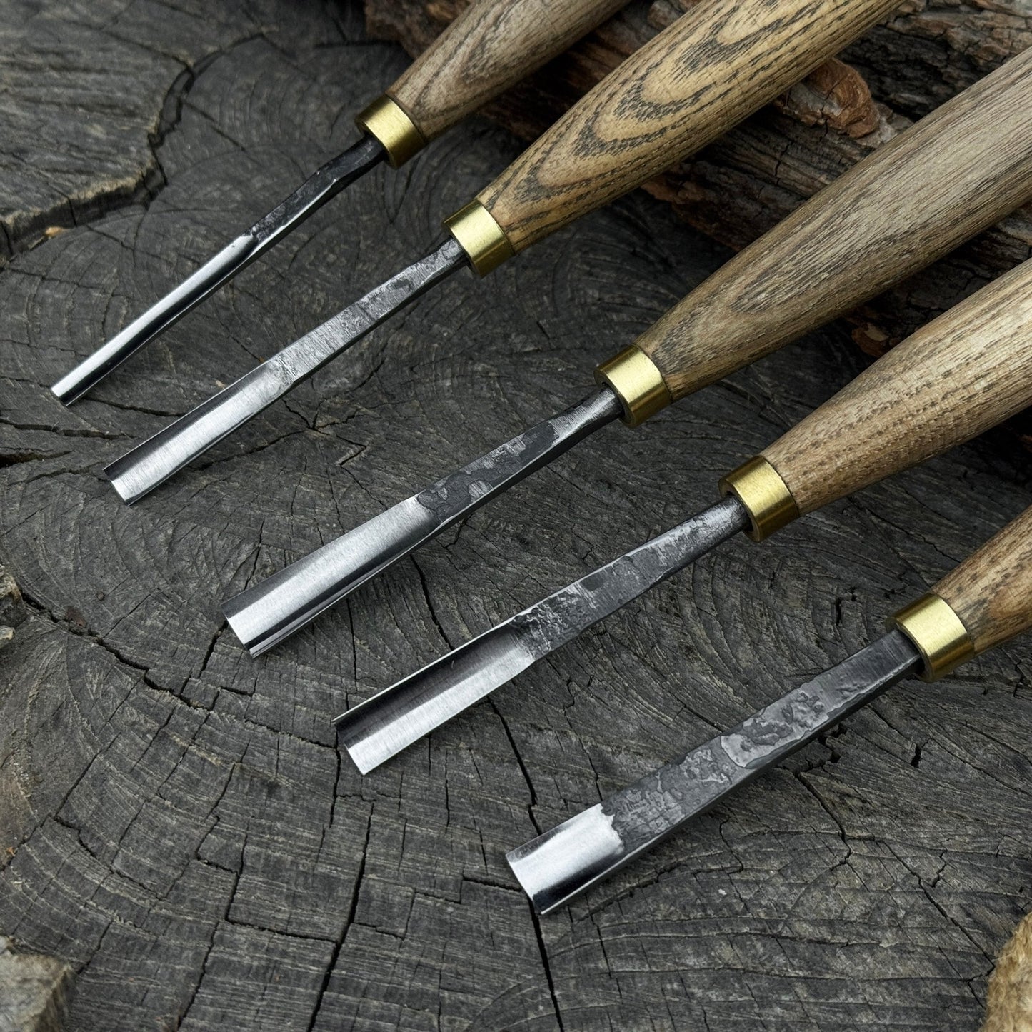 5-Piece Wood Carving Chisel & Gouge Set