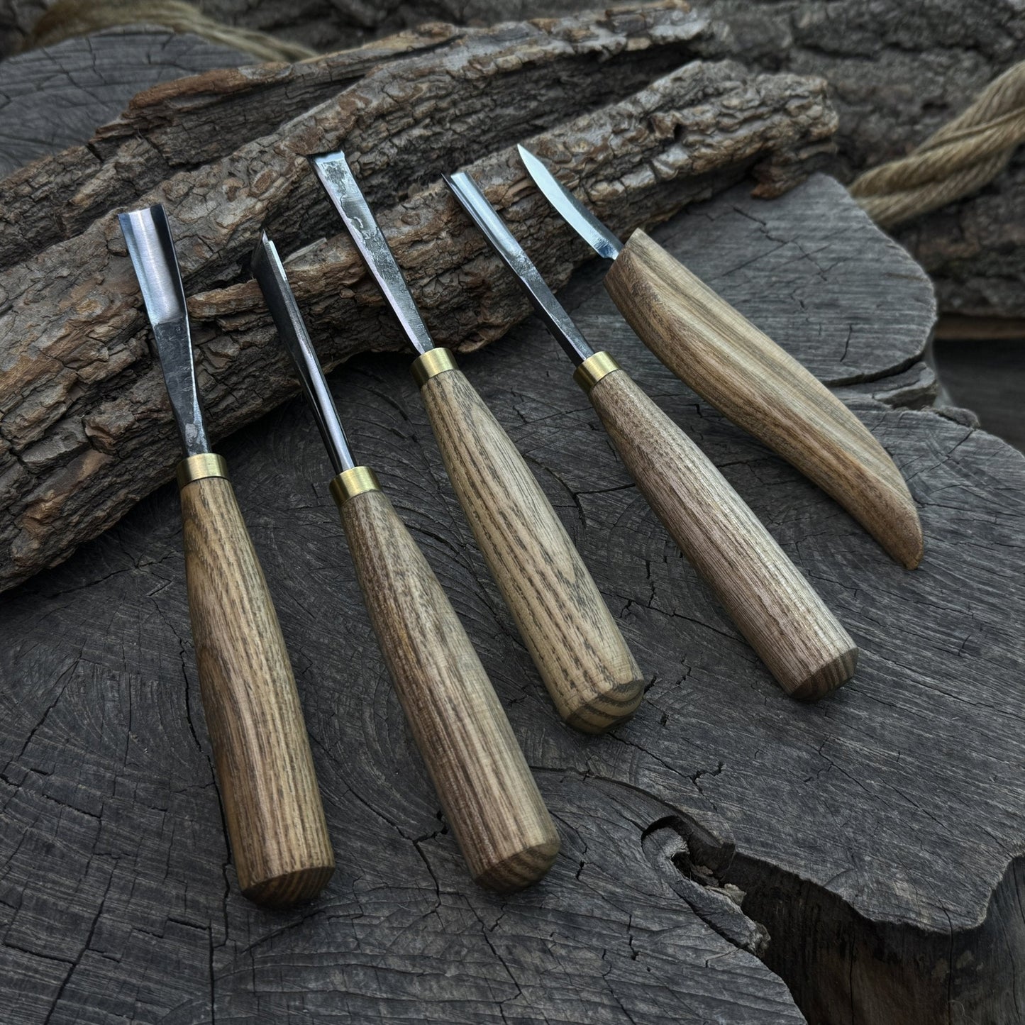 5-Piece Wood Carving Tool Set – For Fine Detail & Relief