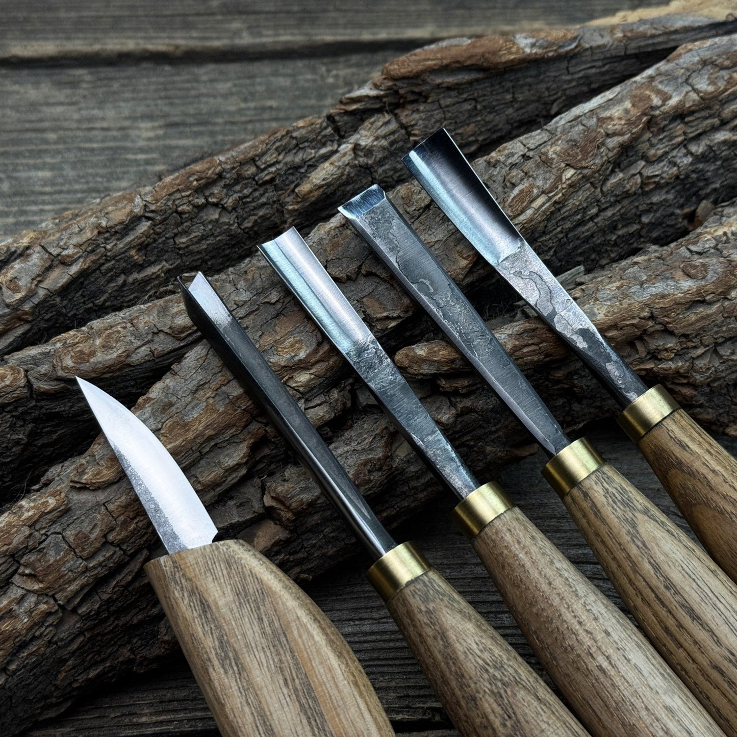 5-Piece Wood Carving Tool Set – For Fine Detail & Relief