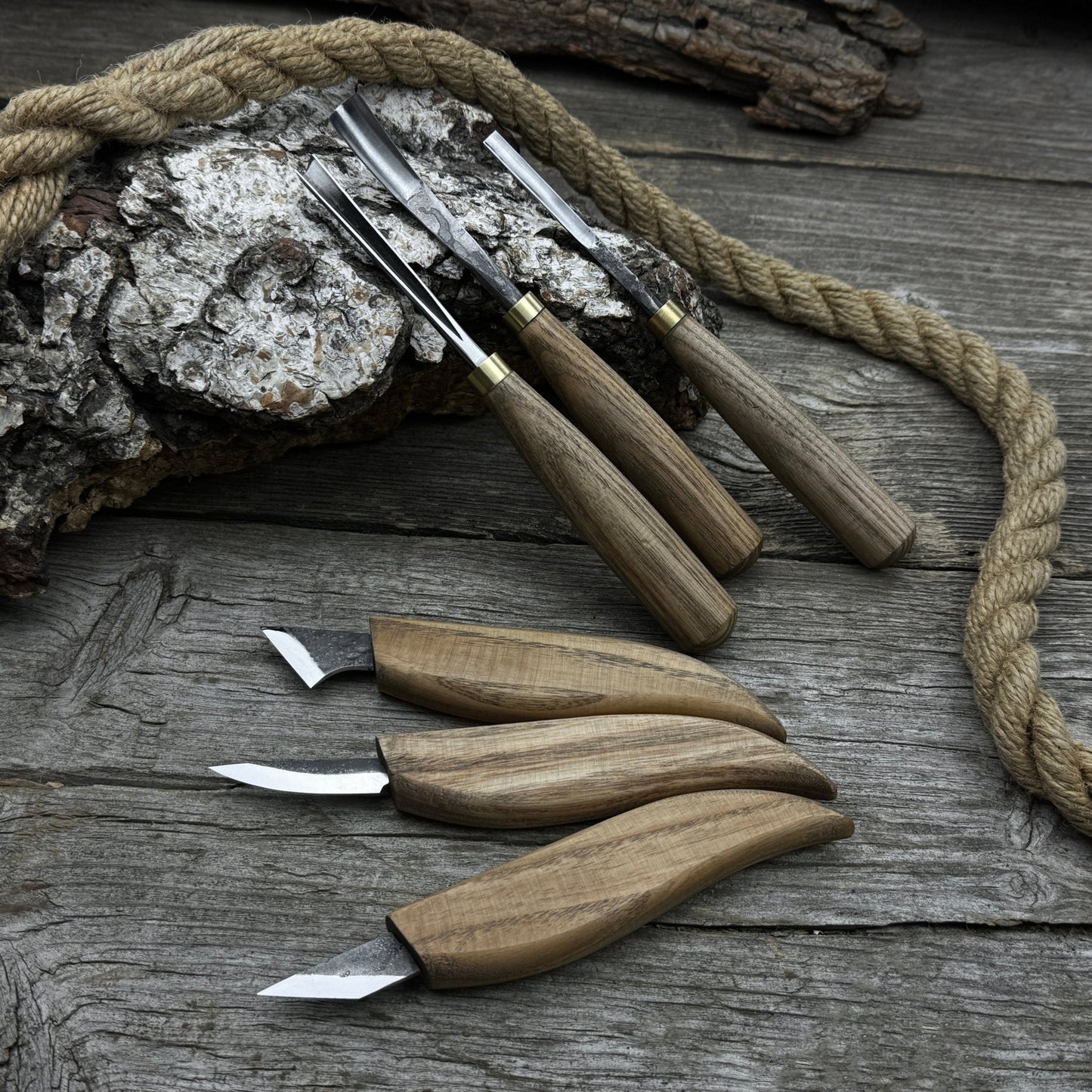 6-Piece Carving Knife, Chisel & Gouge Set