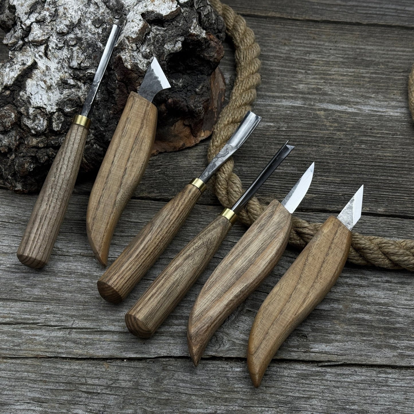 6-Piece Carving Knife, Chisel & Gouge Set