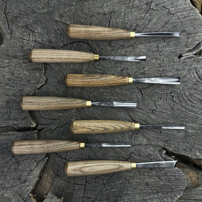 7-Piece Wood Carving Chisel & Gouge Set