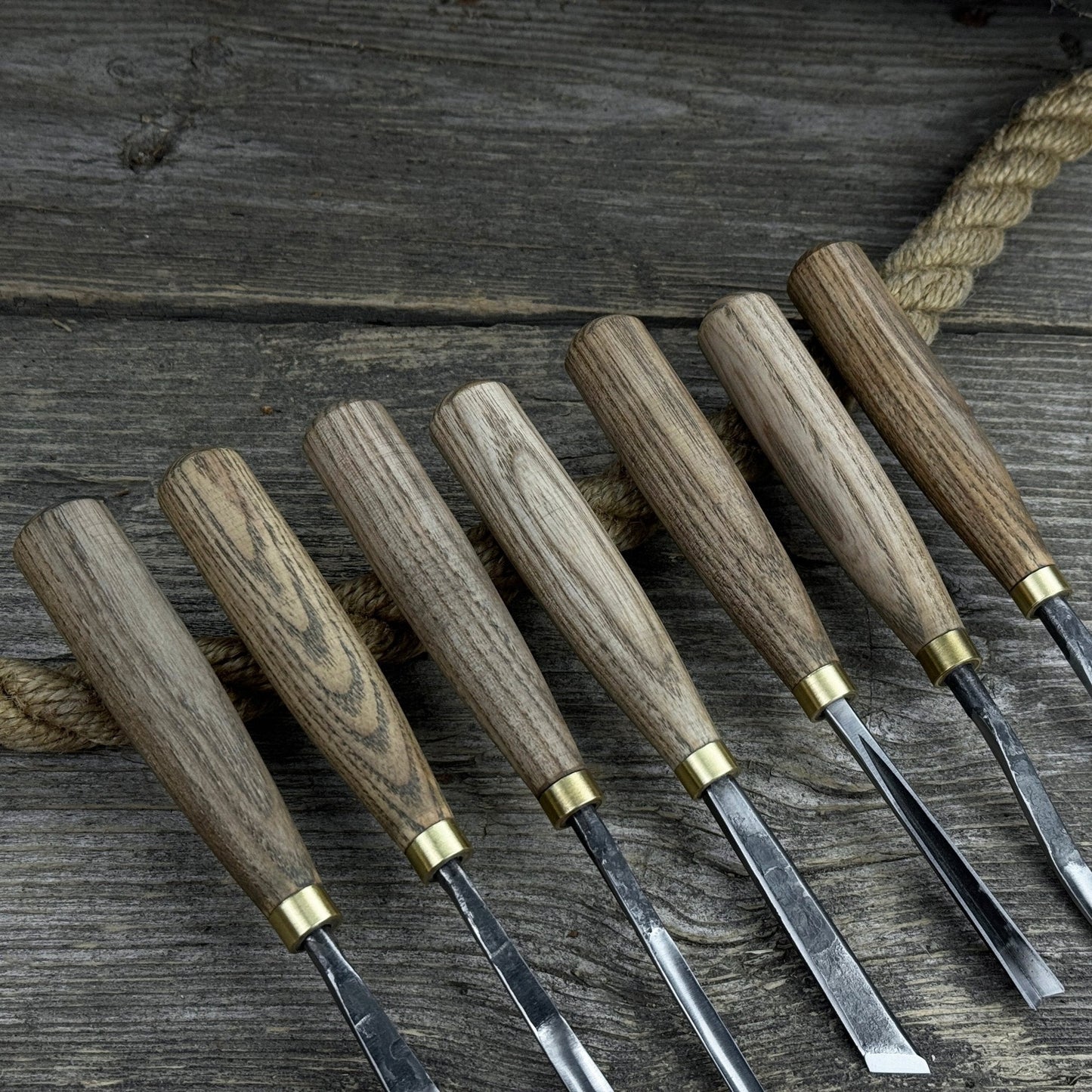 7-Piece Wood Carving Chisel & Gouge Set