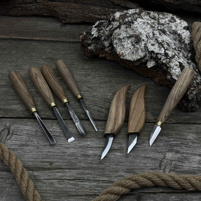 7-Piece Wood Carving Tool Set