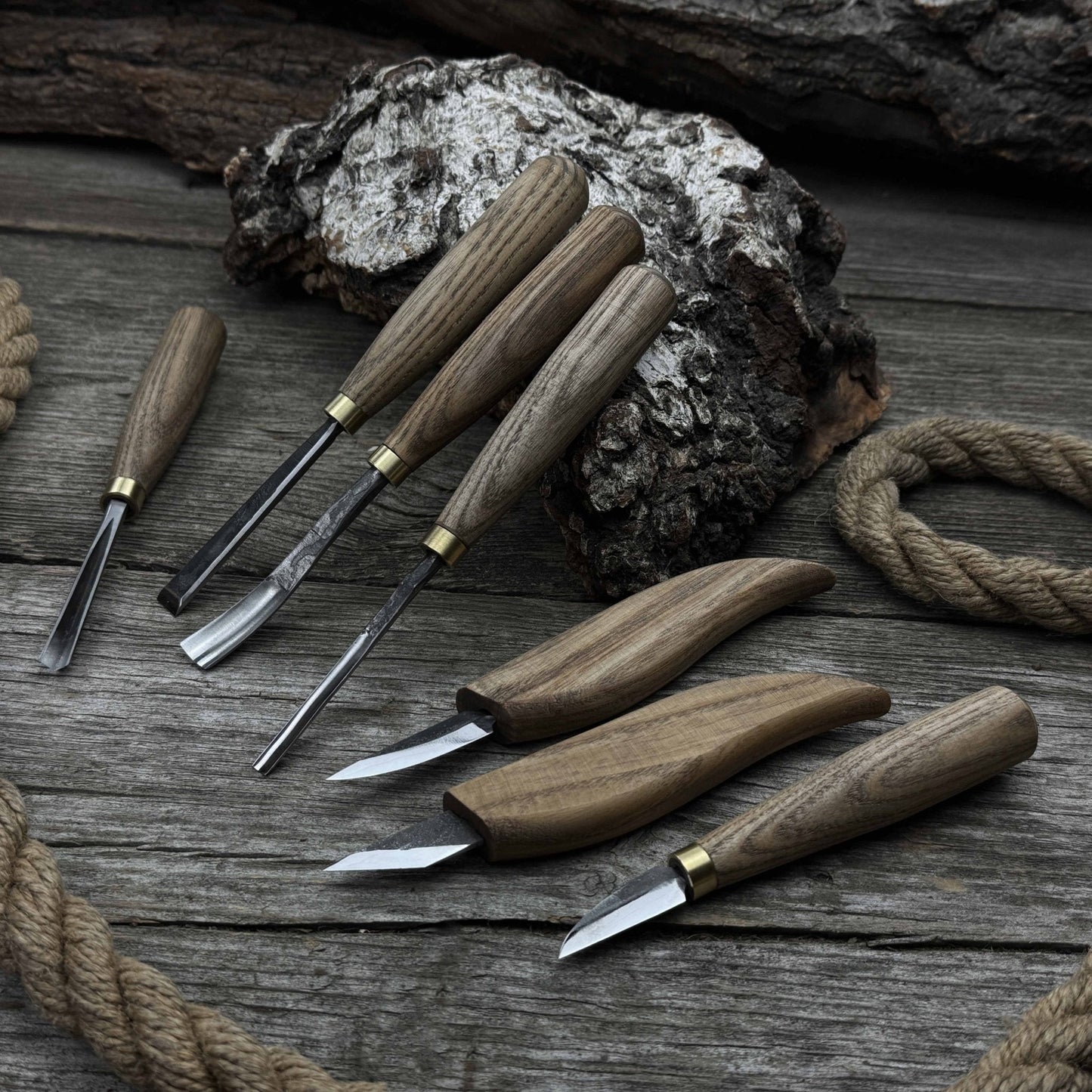 7-Piece Wood Carving Tool Set