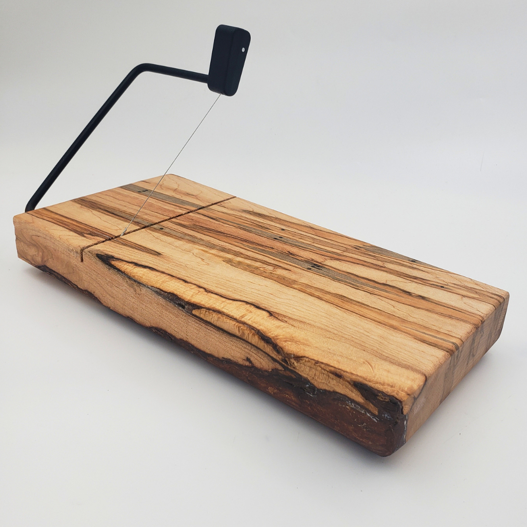 Ambrosia Maple Cheese Board w/ Wire Slicer