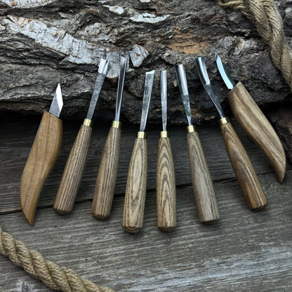 8-Piece Large Wood Carving Tool Set