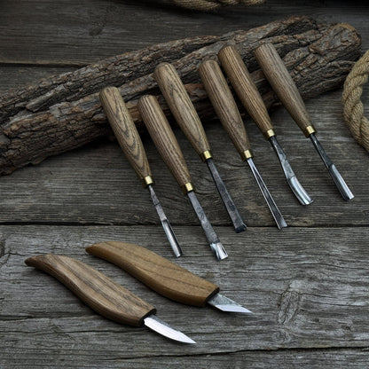8-Piece Large Wood Carving Tool Set