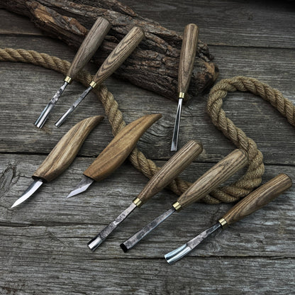 8-Piece Large Wood Carving Tool Set