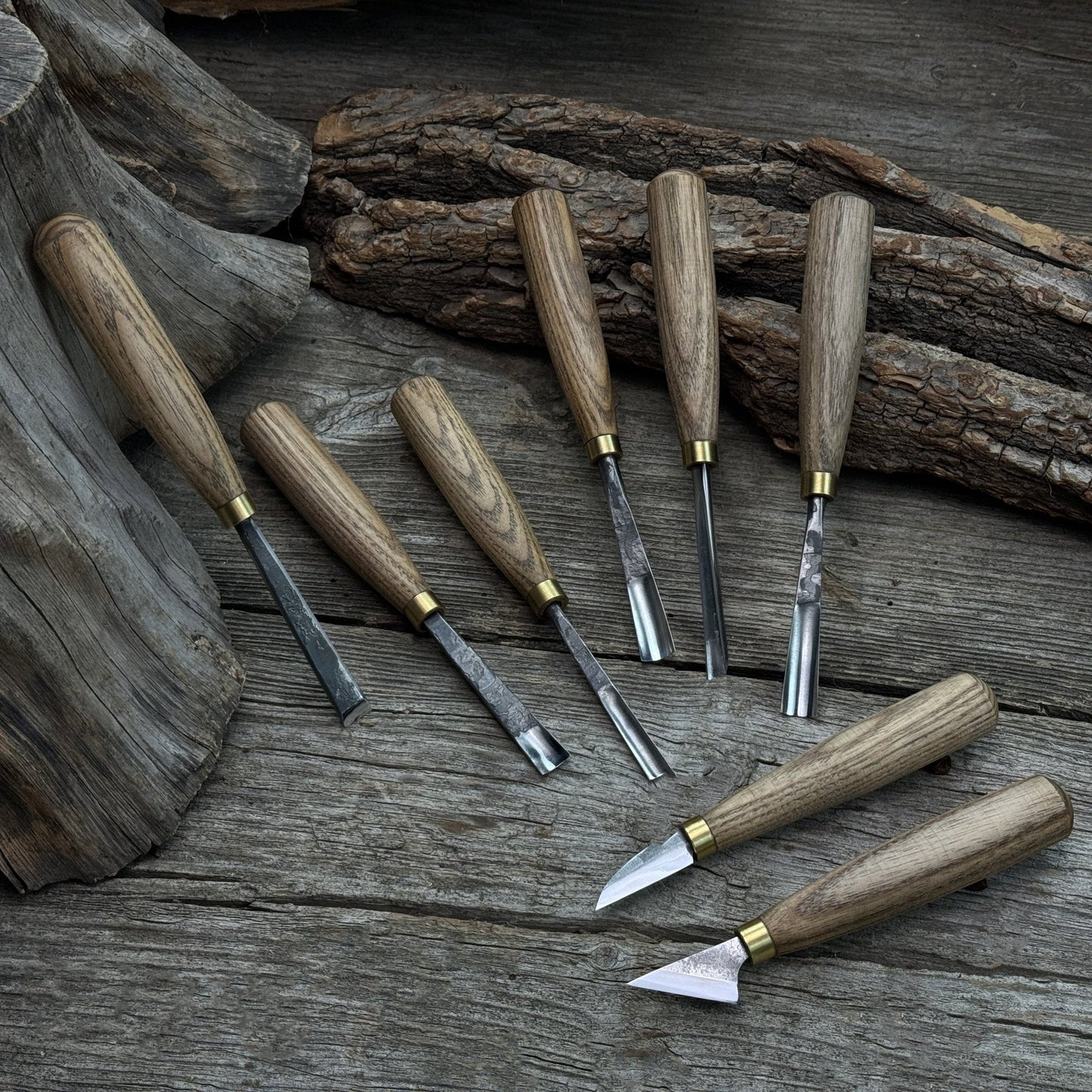 8-Piece Wood Carving Tool Set