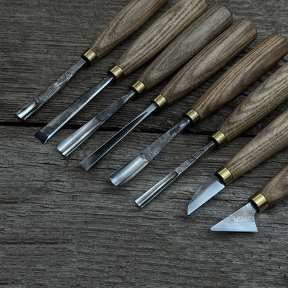 8-Piece Wood Carving Tool Set