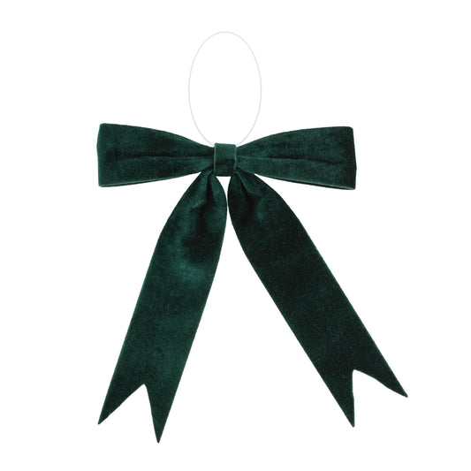 Emerald Green Holiday Bow (Set of 2)