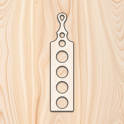 Beer Flight Acrylic Router Template - Norfolk Wood Shop