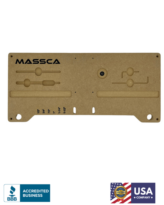 Massca Pocket Hole Jig Mounting System