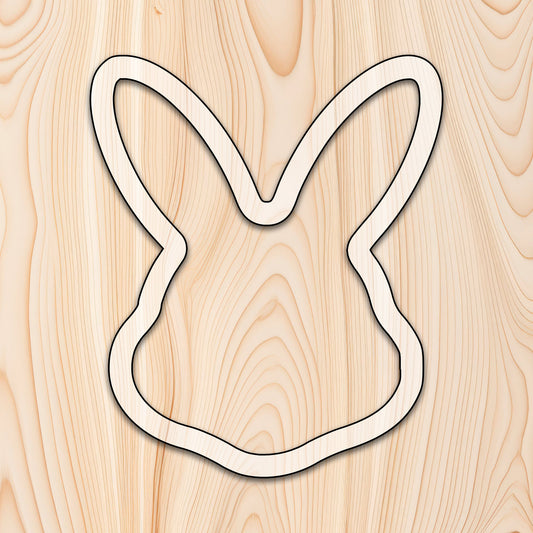 Bunny Rabbit Face Tray Acrylic Router Template