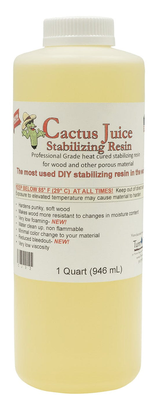 Cactus Juice Stabilizing Resin for Woodworking