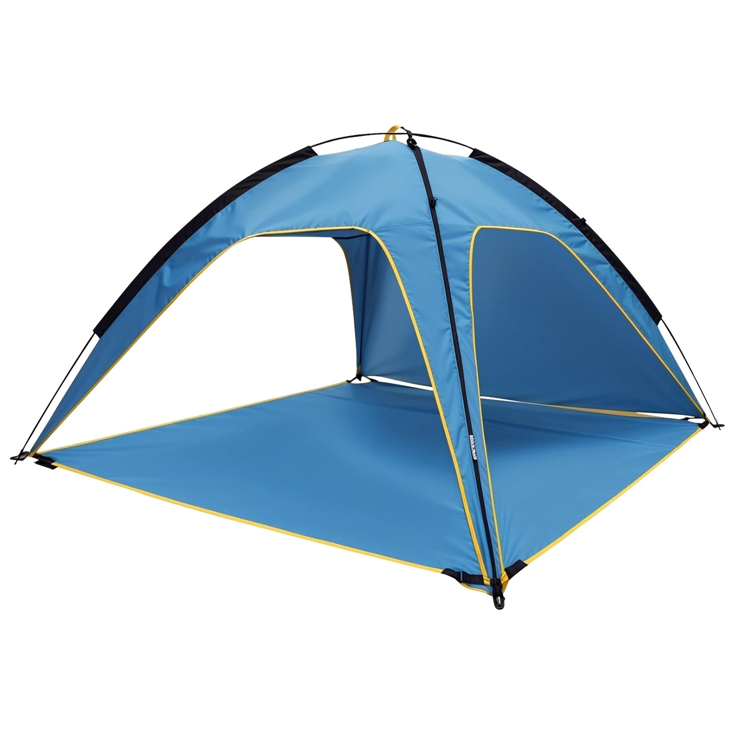 Waterproof Beach Tent Canopy for 4�6 People UPF50+ w/ 3 Doors & Carry Bag