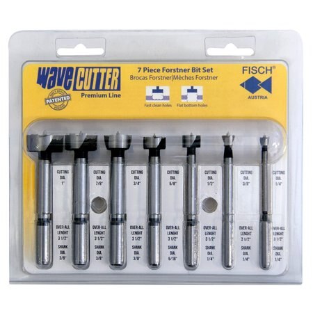 Fisch Wave Cutter Set, Steel, 7 pcs.