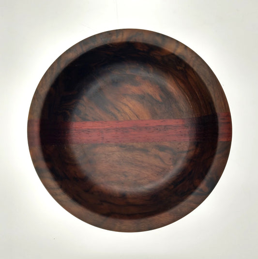Claro Walnut and Padauk Bowl