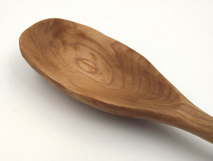 Rustic Large Hard Maple Serving Spoon