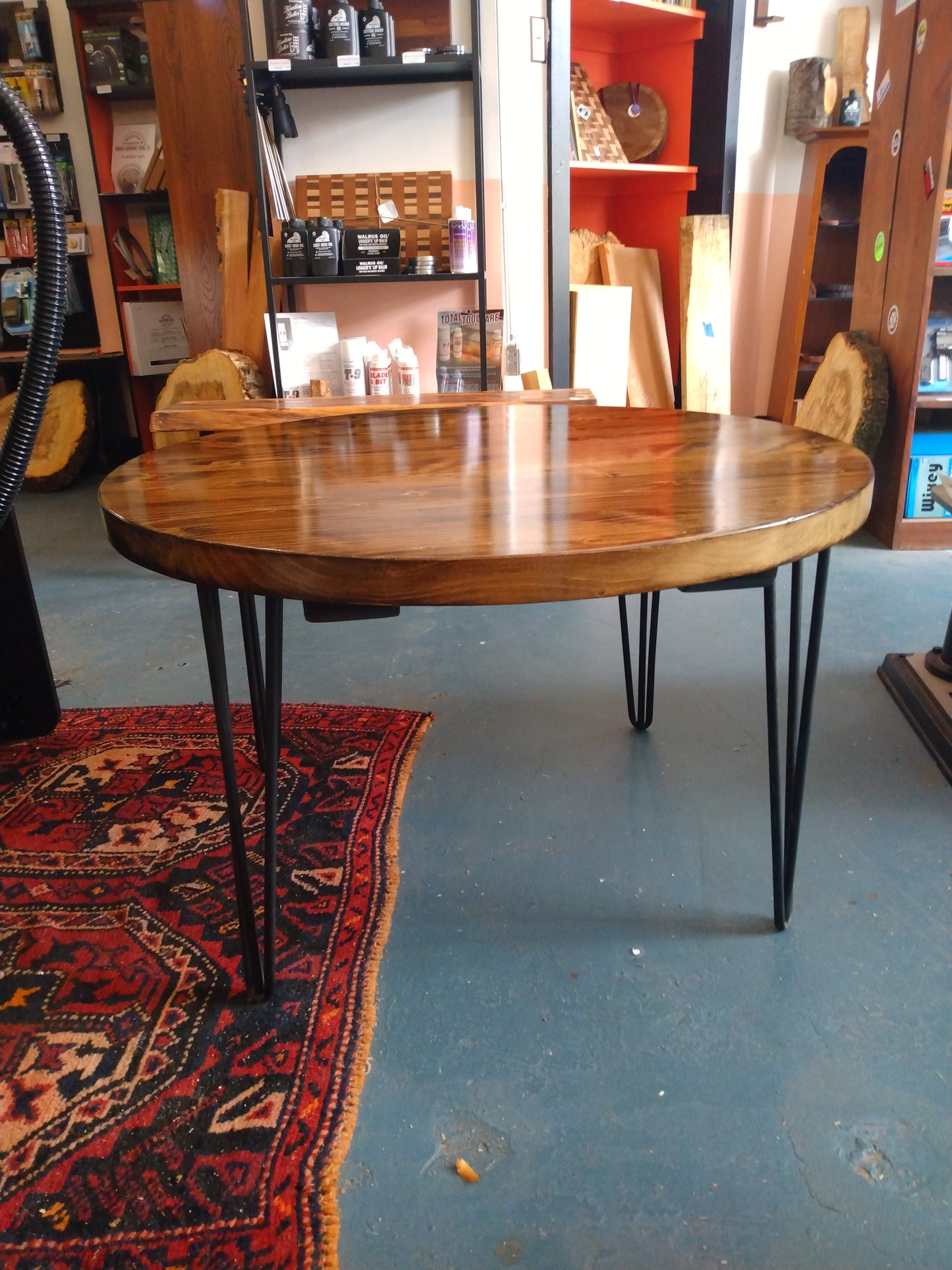 Large Round Leeland Cyprus Table