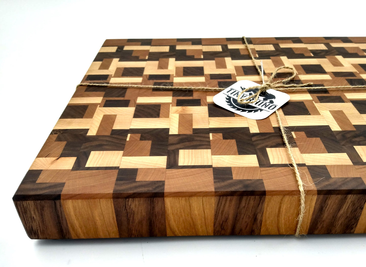 Maple, Cherry, and Walnut 4 Glue Up Cutting Board