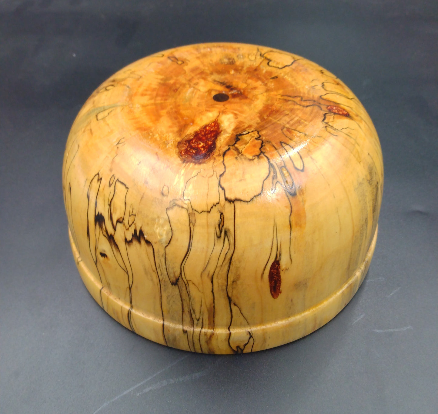 Spalted Pin Oak Turned Bowl