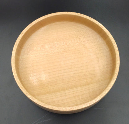 Maple Turned Bowl with Thick Base