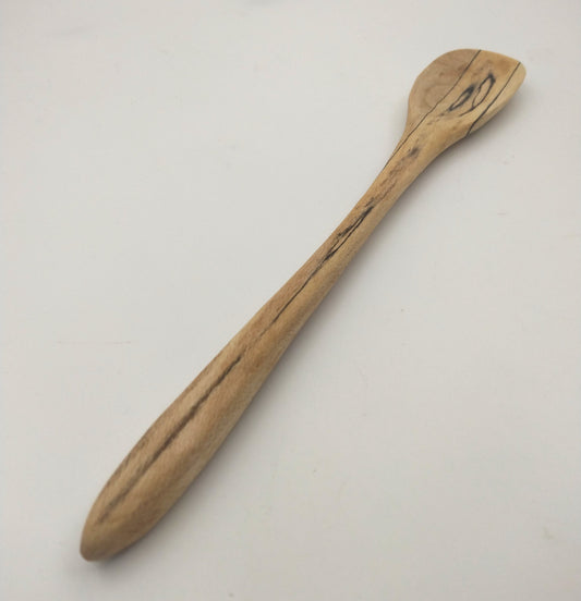 Mid Sized Spalted Maple Serving Spoon